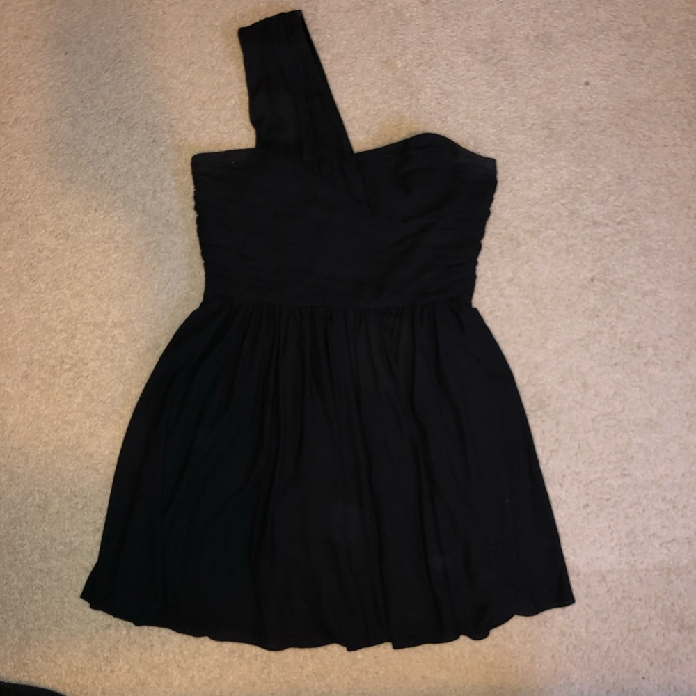 Little Black Dress. One shoulder.